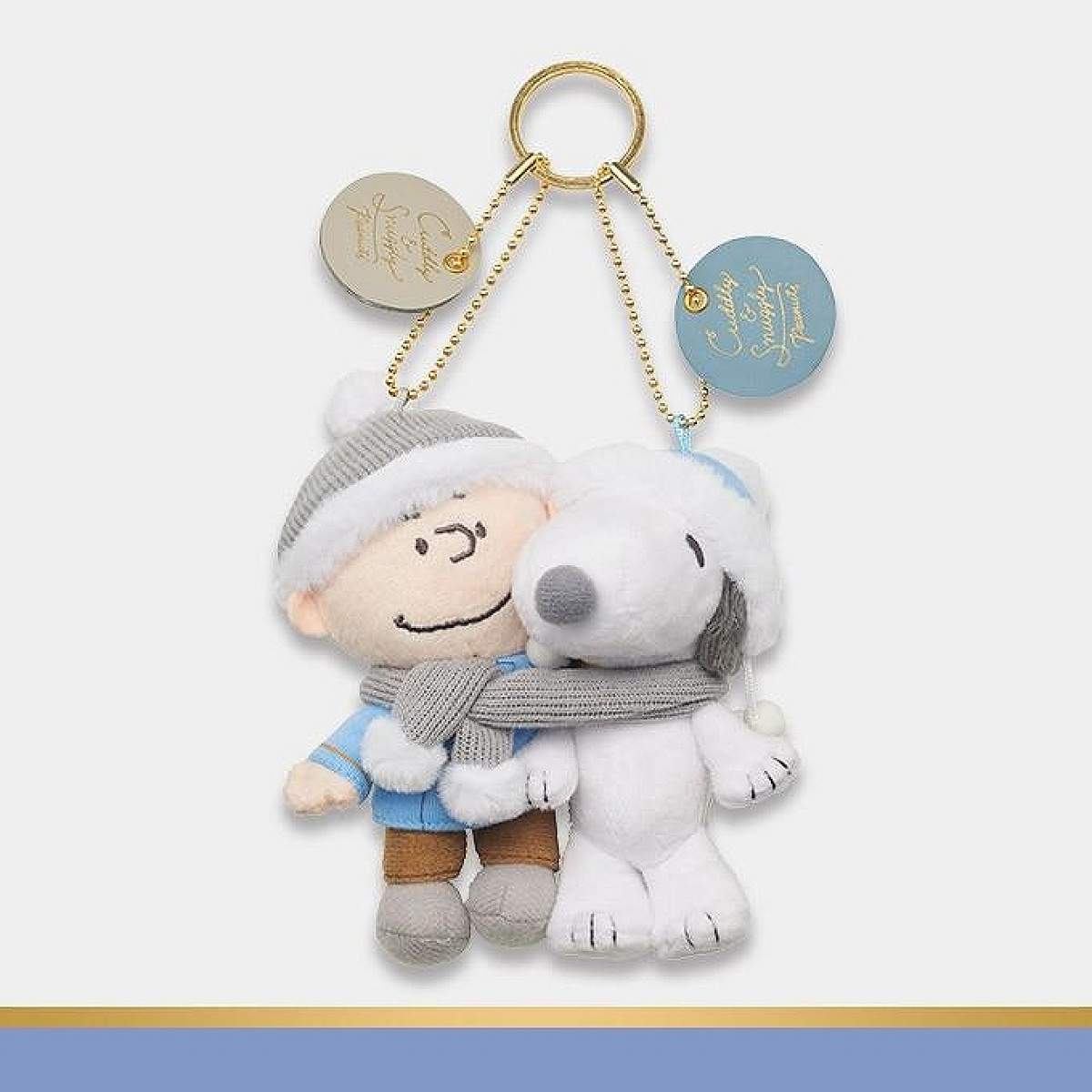 ユニバ　スヌーピー　チャーリーブラウン　ぬいぐるみストラップ　キーチェーン USJ スヌーピー ぬいぐるみキーチェーン チャーリー・ブラウン