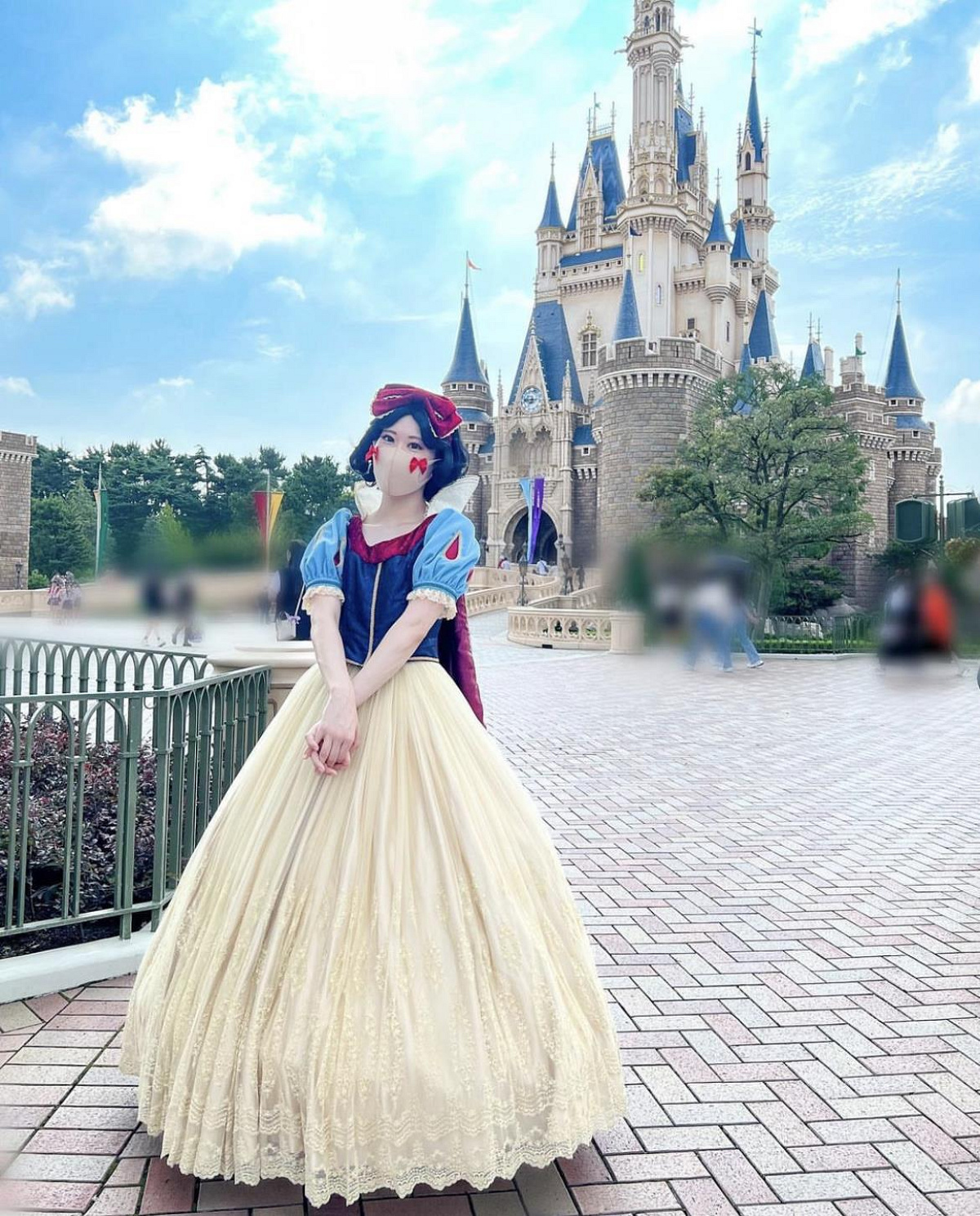 ディズニーランド コスチューム 白雪姫