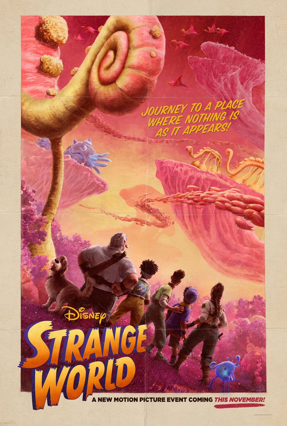 『Strange World』ポスター