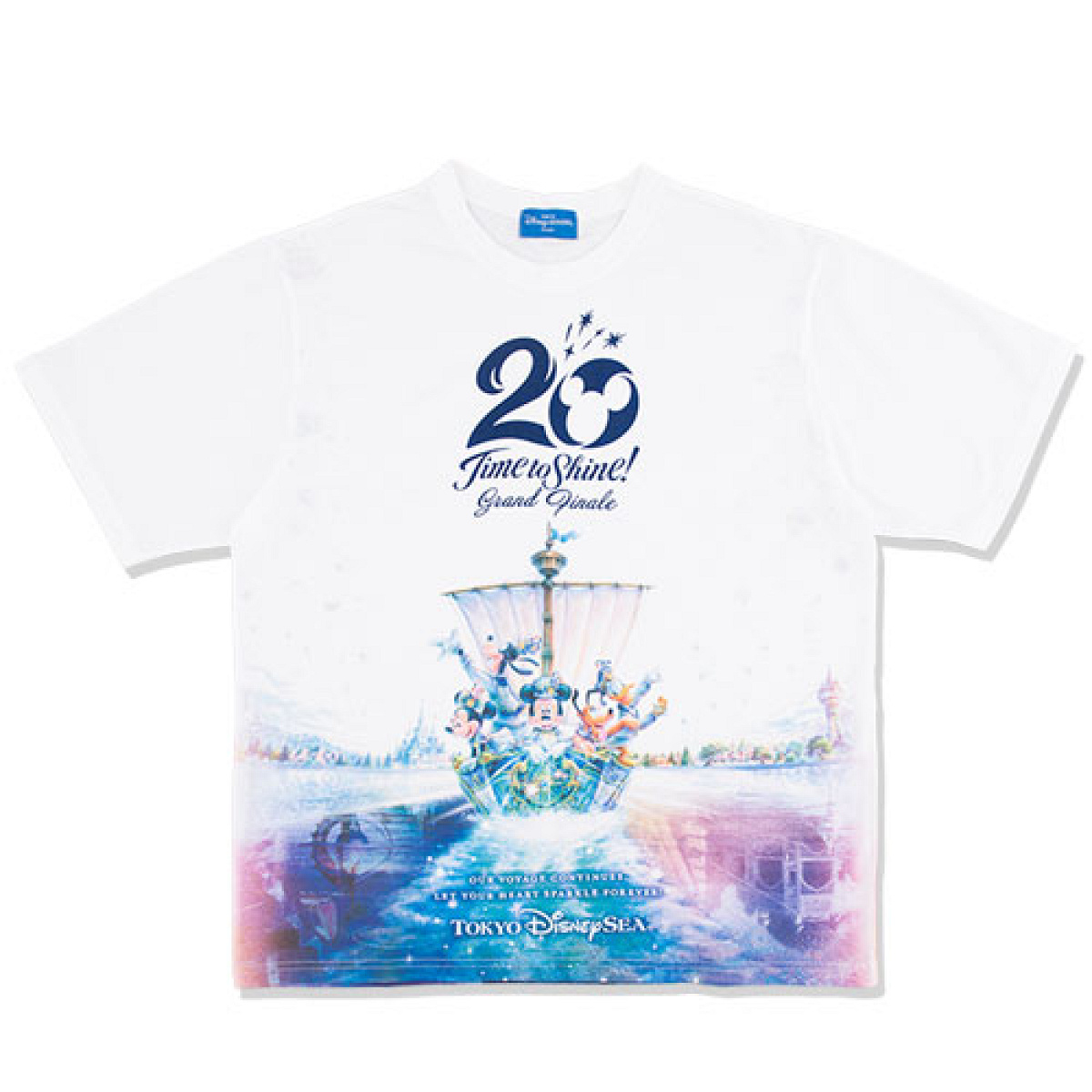 Tシャツ（ディズニーシー20周年グランドフィナーレグッズ）