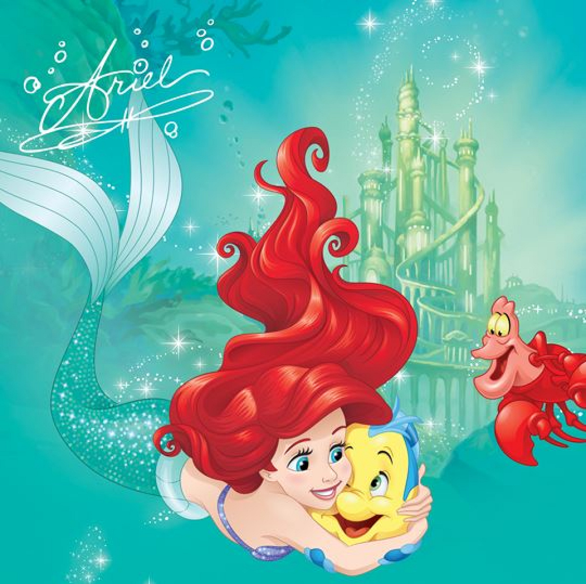 エネスコDreaming Under the Seaアリエルとフランダーの彫刻 エネスコDreaming Under the Seaアリエルとフランダーの彫刻 Cast