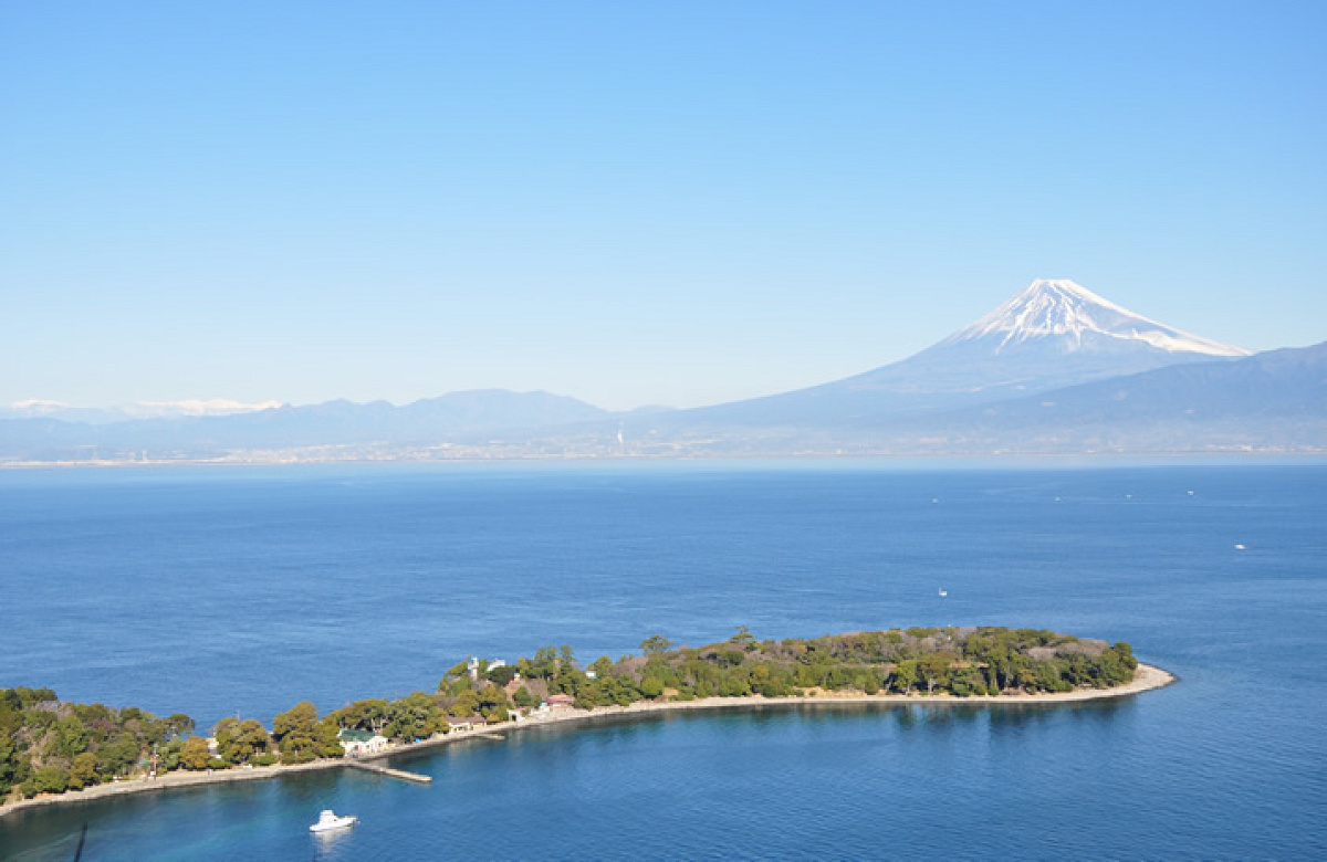 沼津市の海と富士山は絶景です！