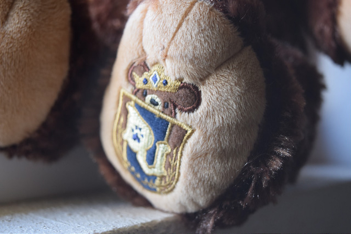 ディズニー ★ ユニベア シティ ホイップ & パフィ★時計柄ドレス タキシード ディズニー ☆ ユニベア シティ ホイップ & パフィ☆時計柄