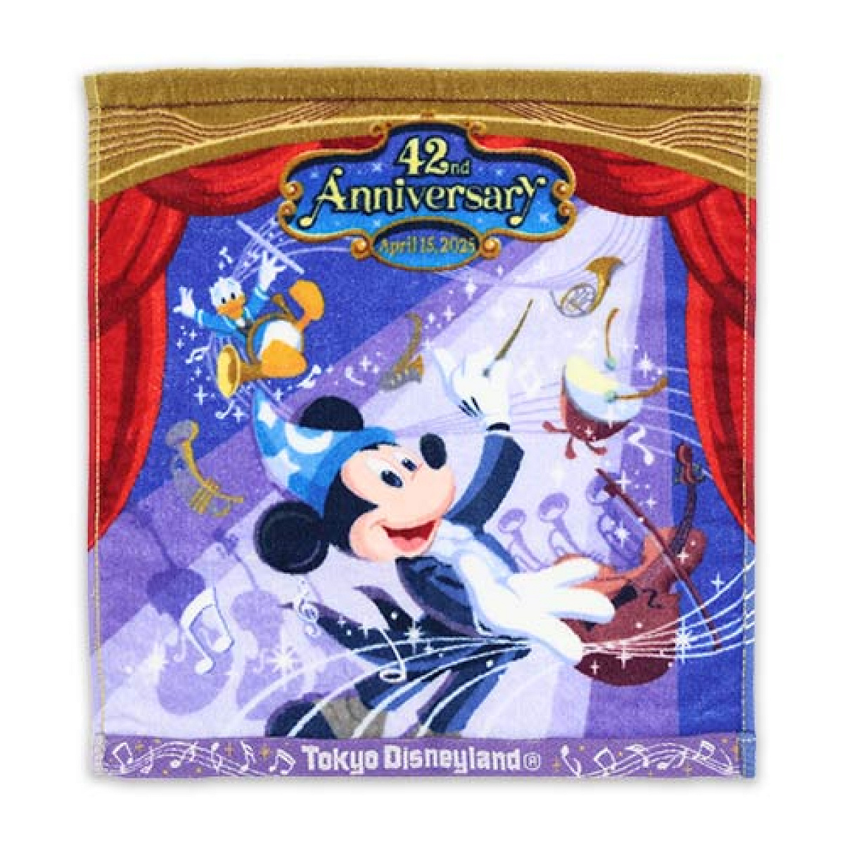 ウォッシュタオル(ディズニーランド42周年グッズ)| キャステル