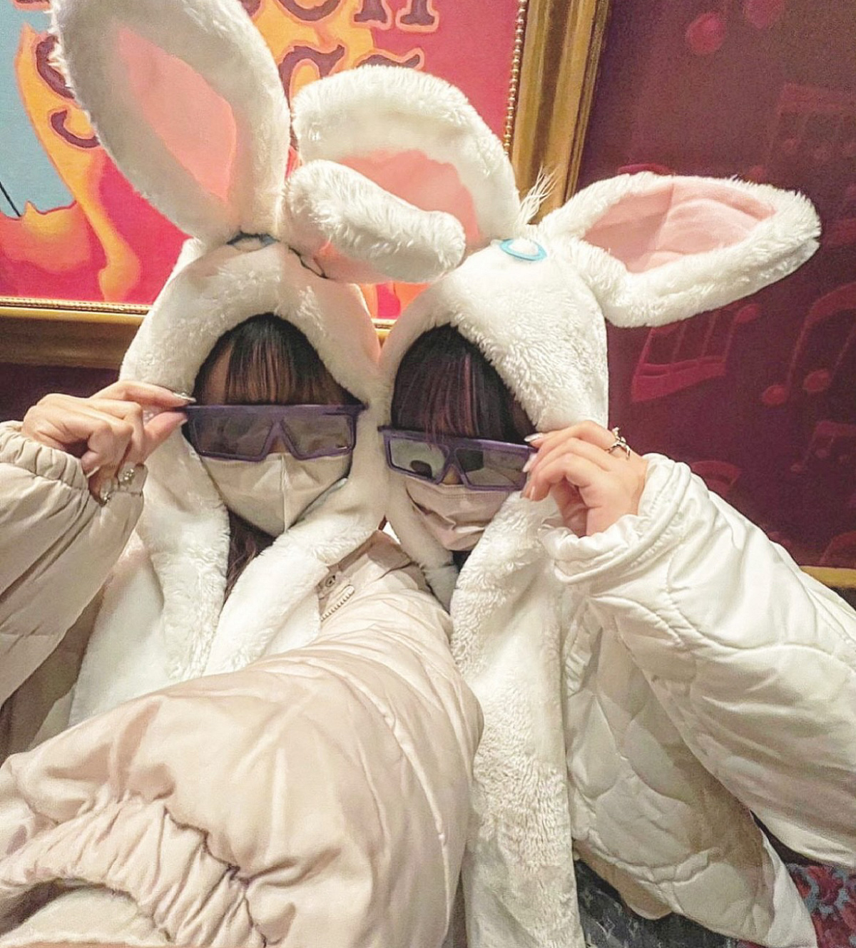 ジャパニーズホワイト 白い うさぎ 白ウサギ CASTEL ディズニー情報
