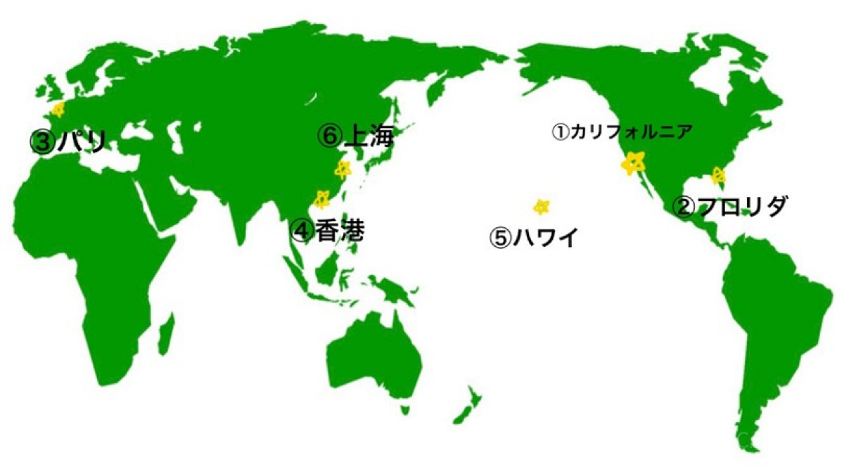 海外ディズニーの日本にないエリア11選