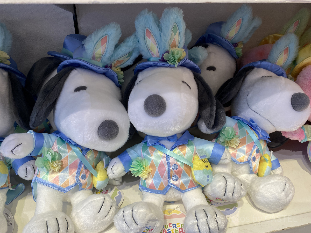 USJ イースター 2024 スヌーピー ぬいぐるみ ユニバ タグ付き 限定