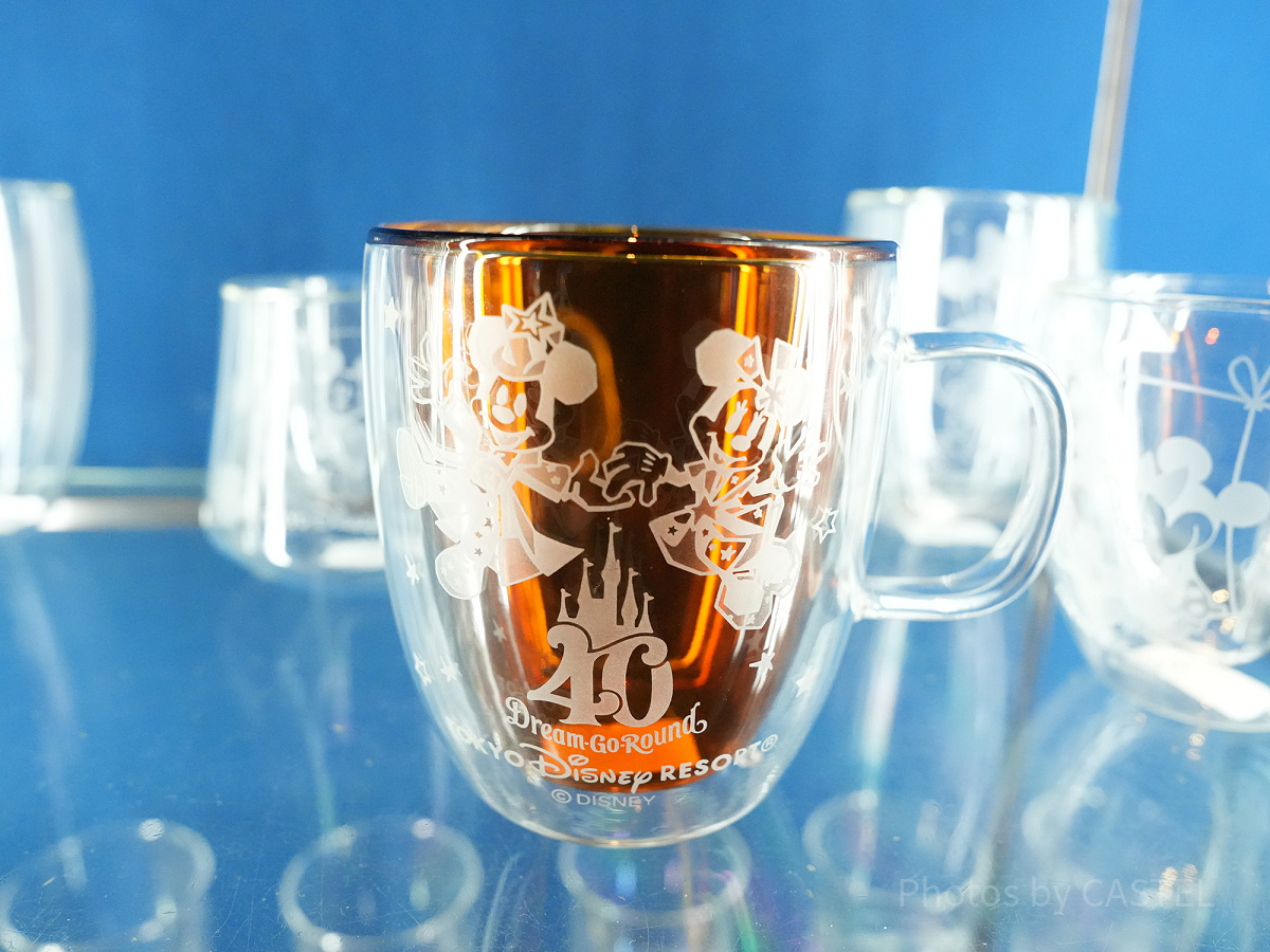 40周年のガラスマグカップ