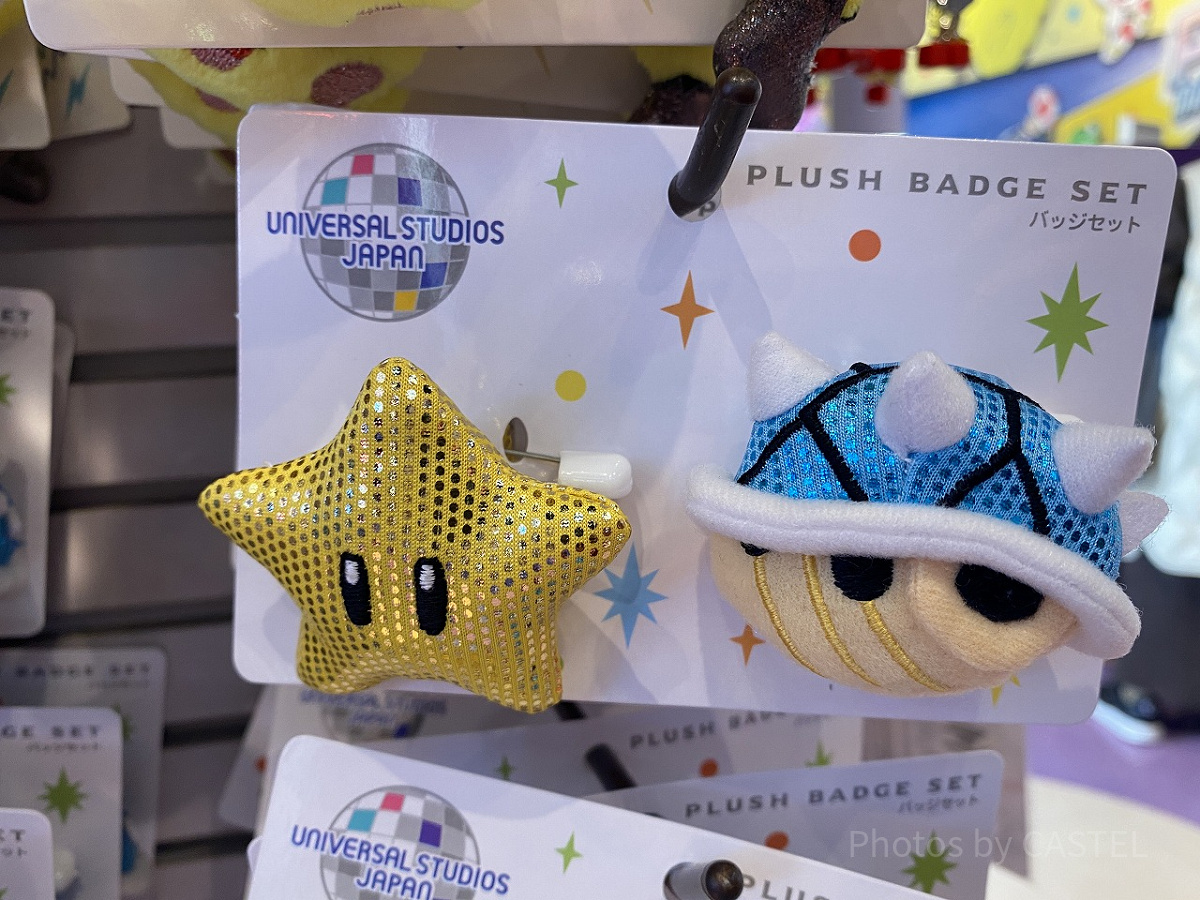 マリオカートのマスコットバッジセット| キャステル | CASTEL