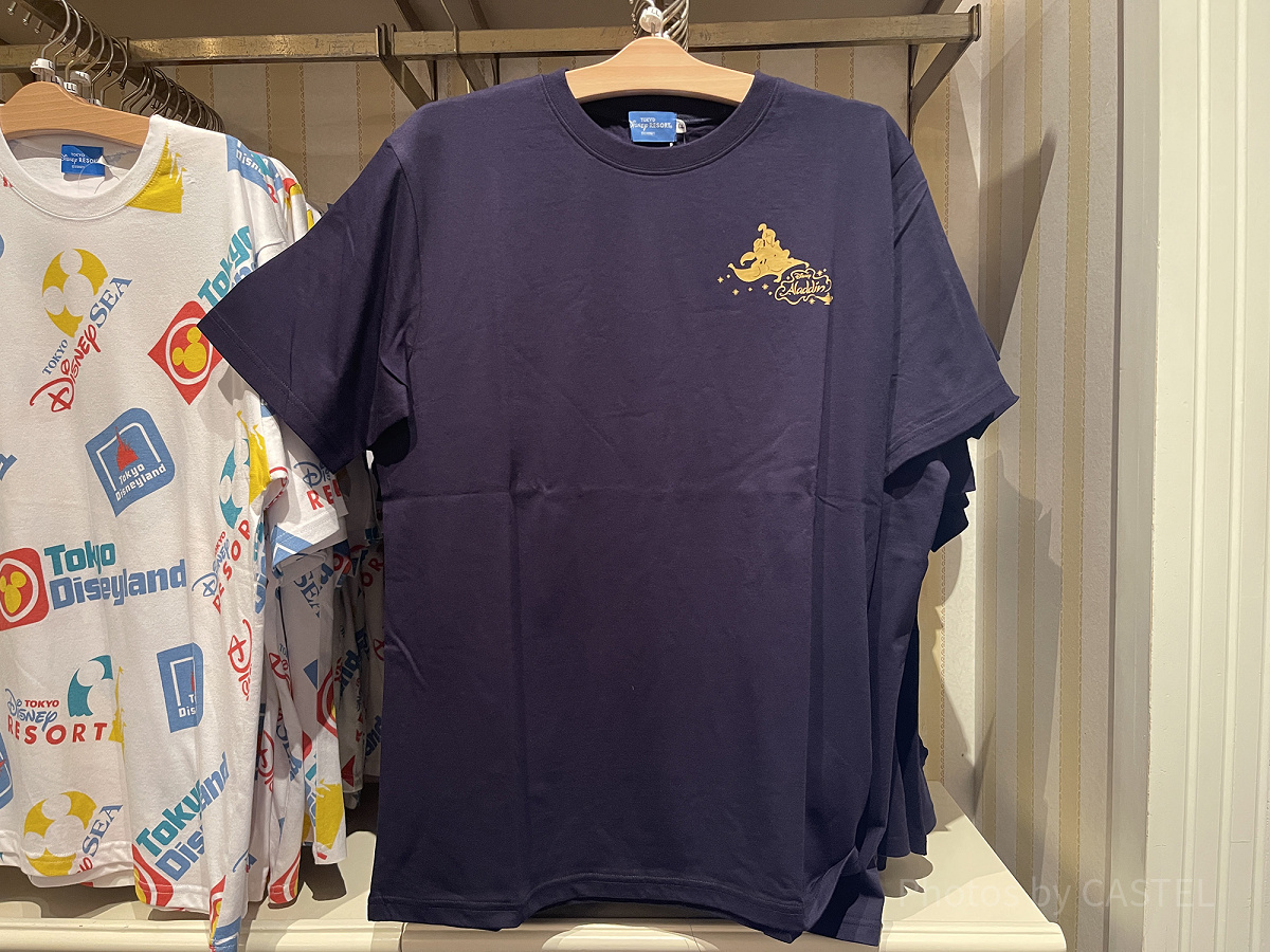 アラジンのTシャツ| キャステル | CASTEL ディズニー情報