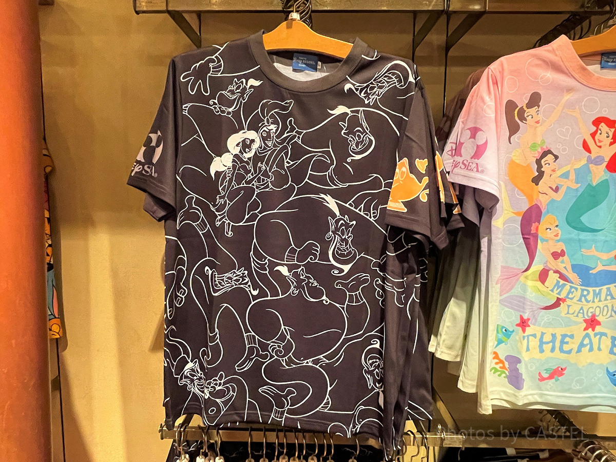 アラジンTシャツ| キャステル | CASTEL ディズニー情報