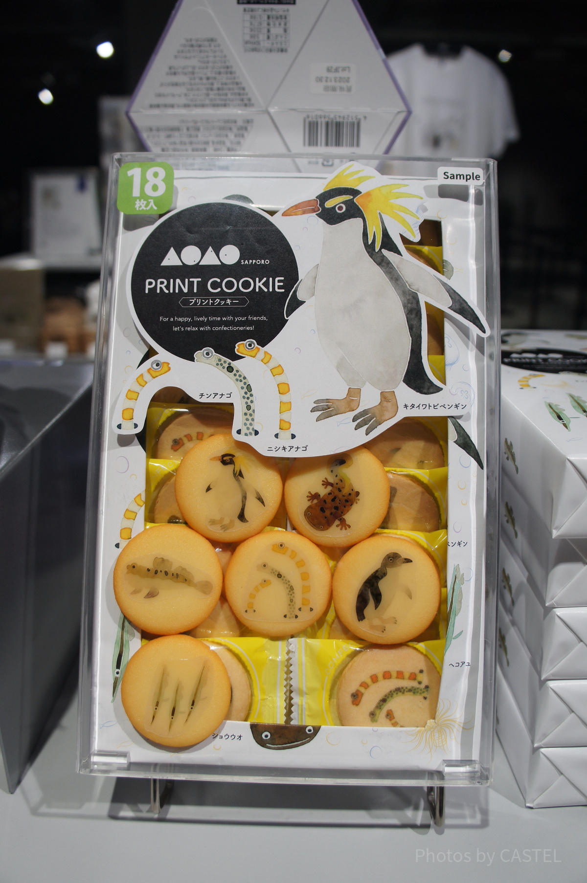 クッキー AOAO SAPPOROプリントクッキーの絵柄| キャステル | CASTEL