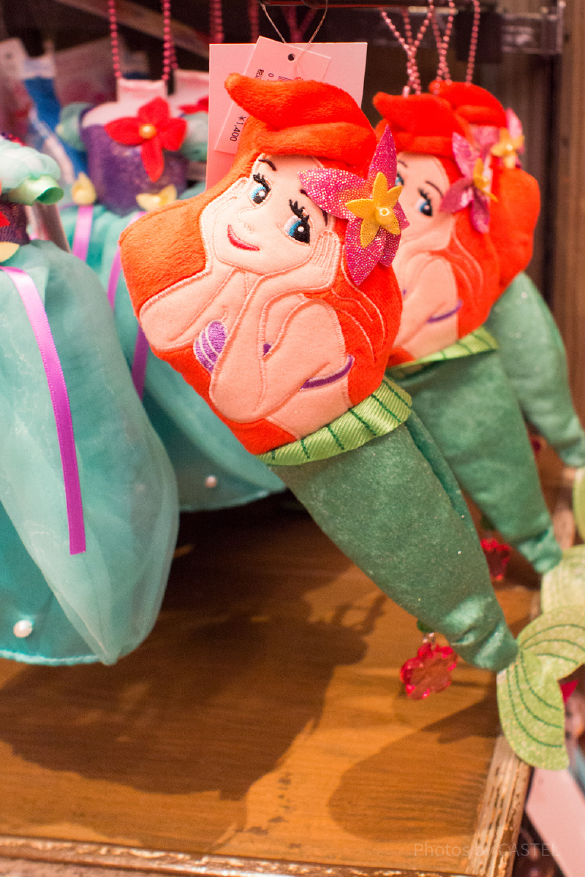 アリエルぬいぐるみキーチェーン| キャステル | CASTEL ディズニー情報