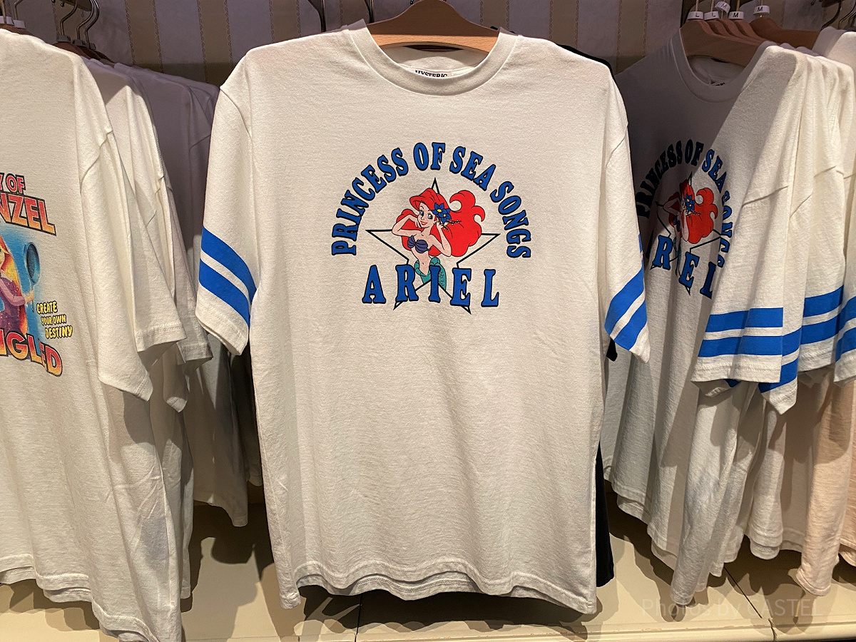 アリエルTシャツ（ホワイト）