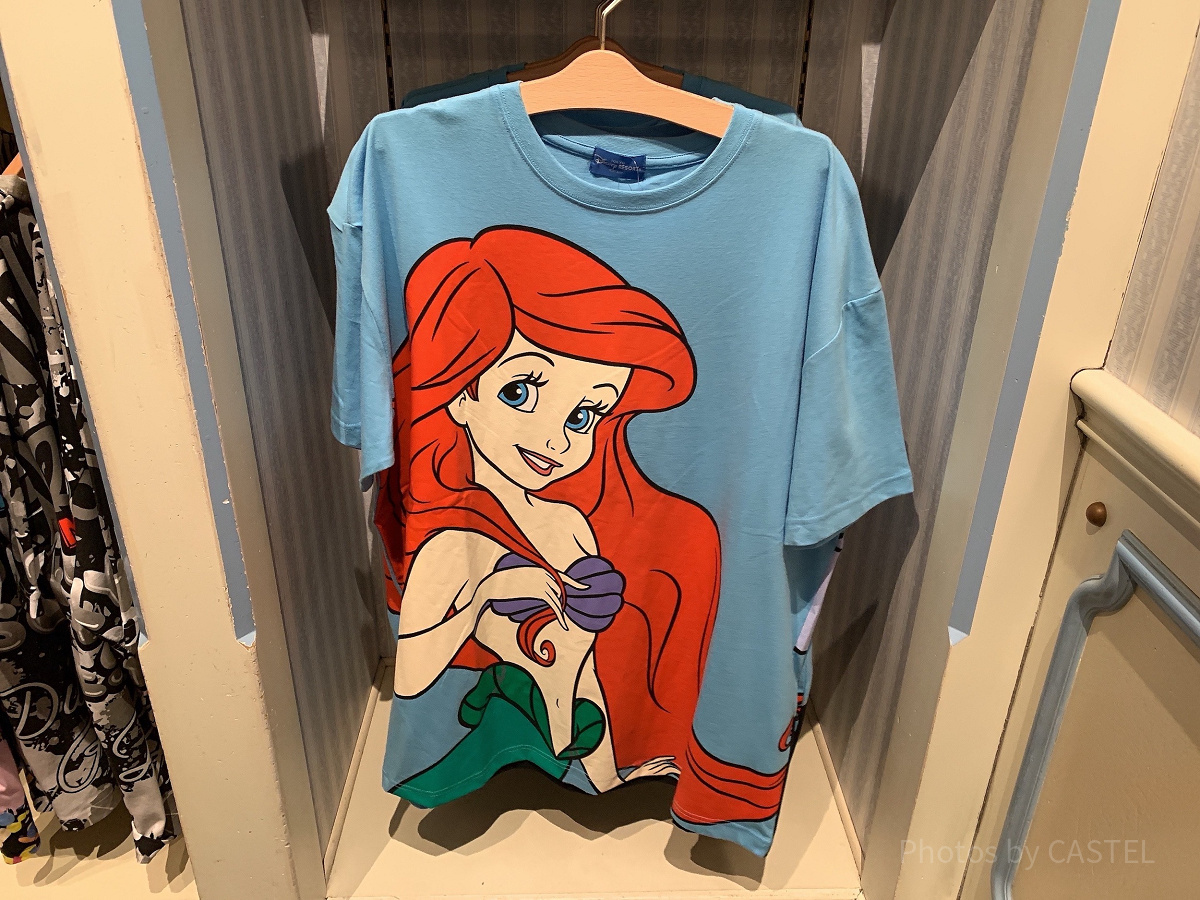 アリエル＆アースラTシャツ| キャステル | CASTEL ディズニー情報