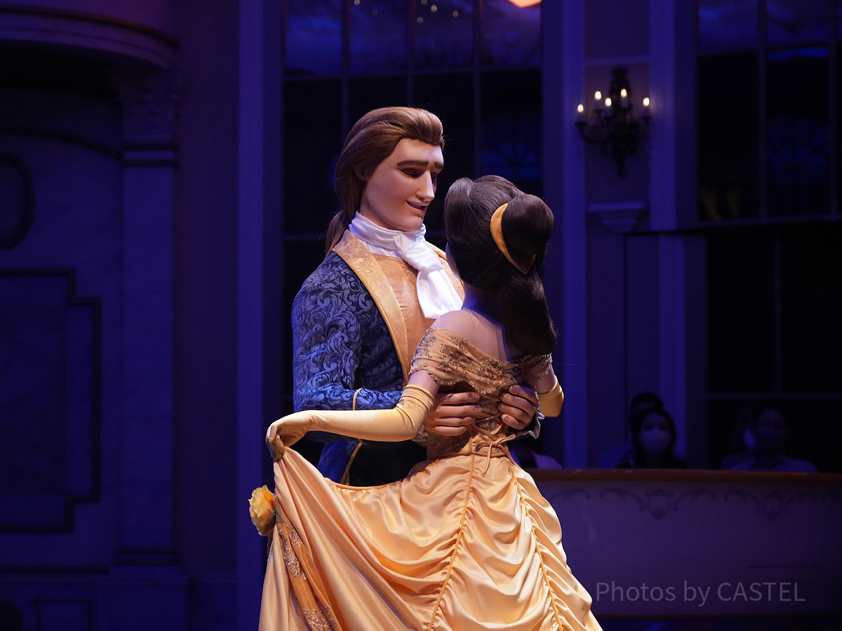 ディズニー　コレクタブルキー　Disney 美女と野獣　マーベル　ダンボ　モンス ギルディングスタイル ジグソーパズル 500ピース 「二人だけの愛