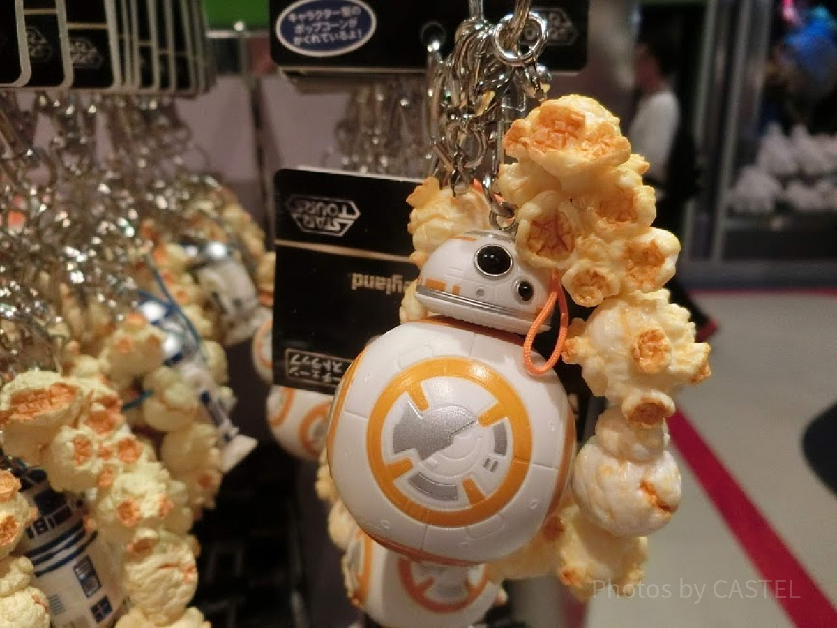 ディズニー　ポップコーンキーチェーン　キャラクター キャラクターのお顔型ポップコーン！東京ディズニーランド