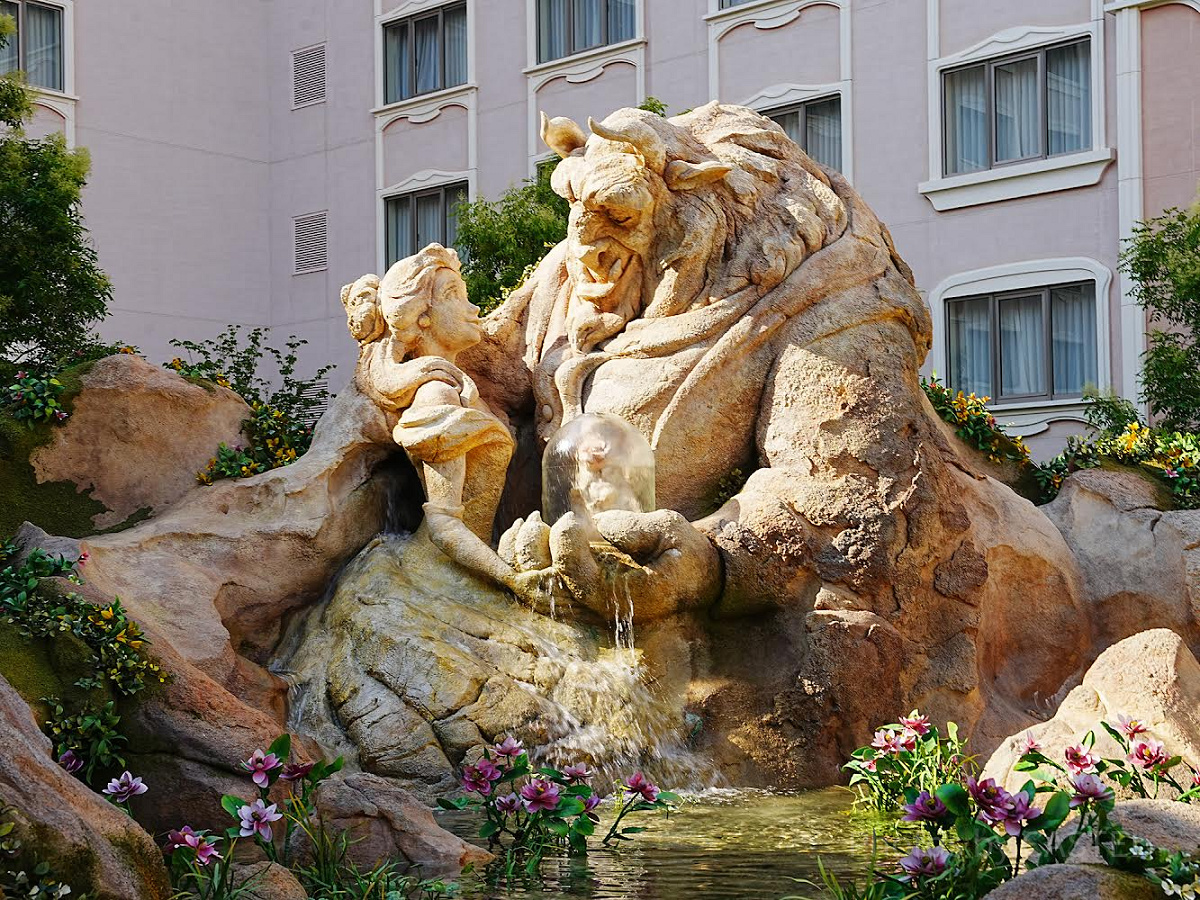 ベルと野獣のロックワーク