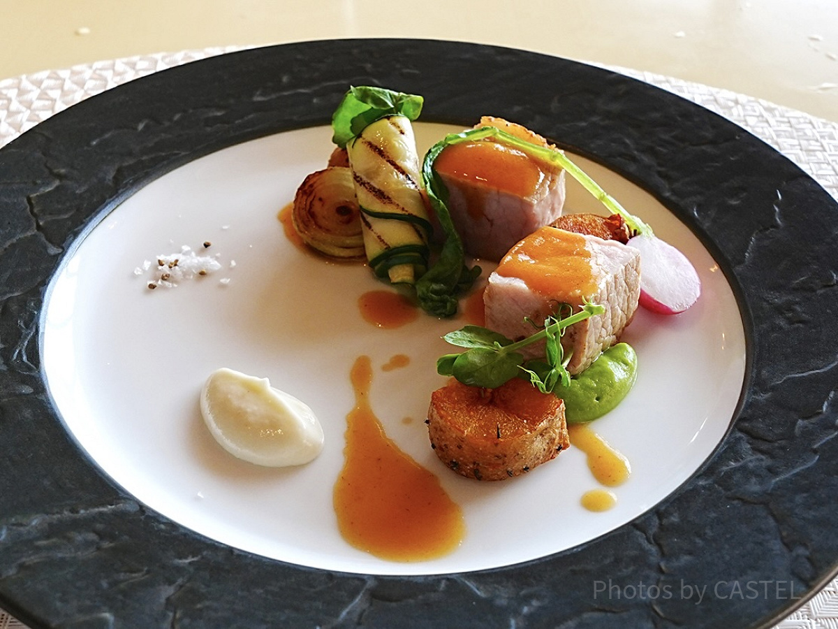 ベッラヴィスタ・ラウンジのコース料理（メイン）