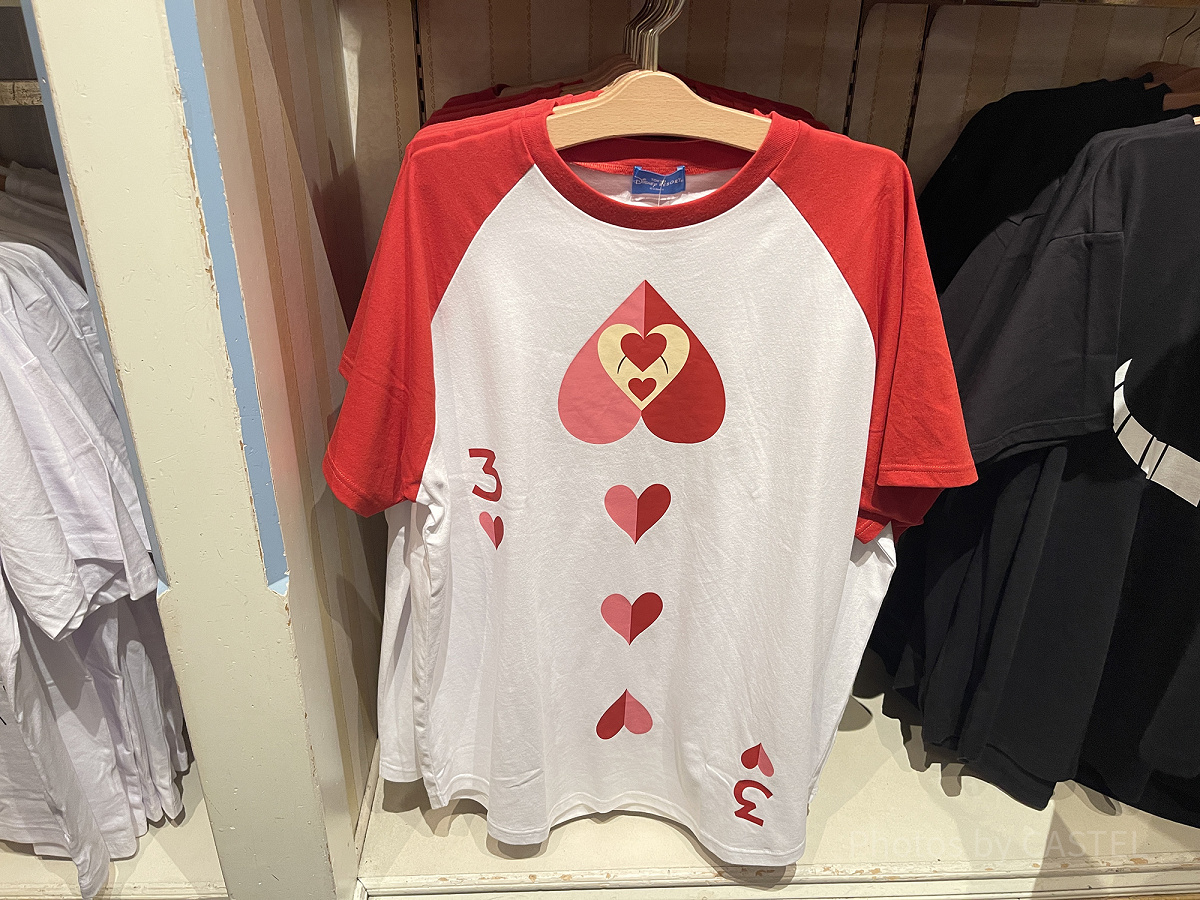 アリス ディズニー公式 Tシャツ トランプ ビッグシルエット