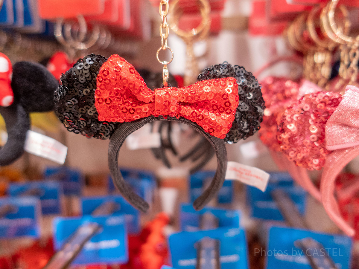 ブラックスパンコールカチューシャキーホルダー| キャステル | CASTEL