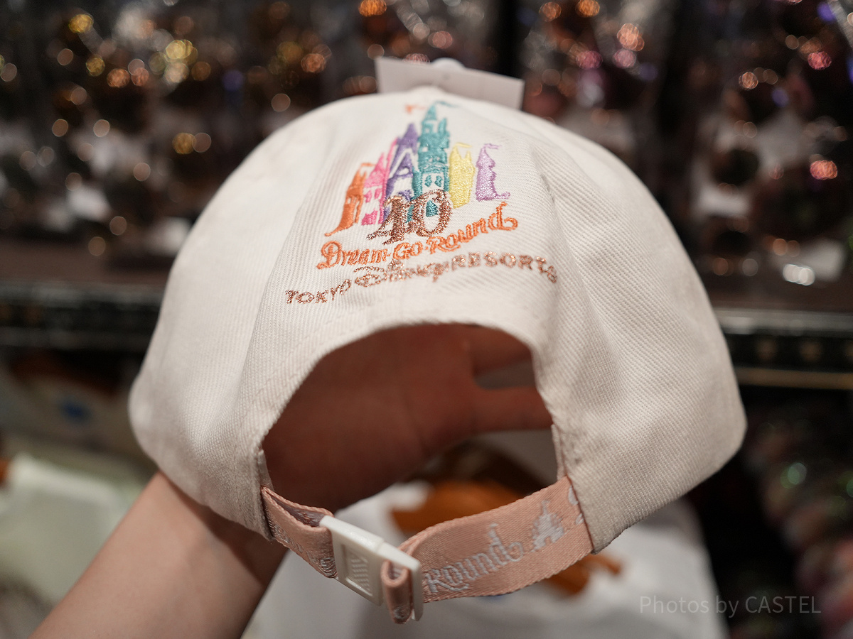 キャップ（ディズニー40周年グッズ）| キャステル | CASTEL ディズニー情報
