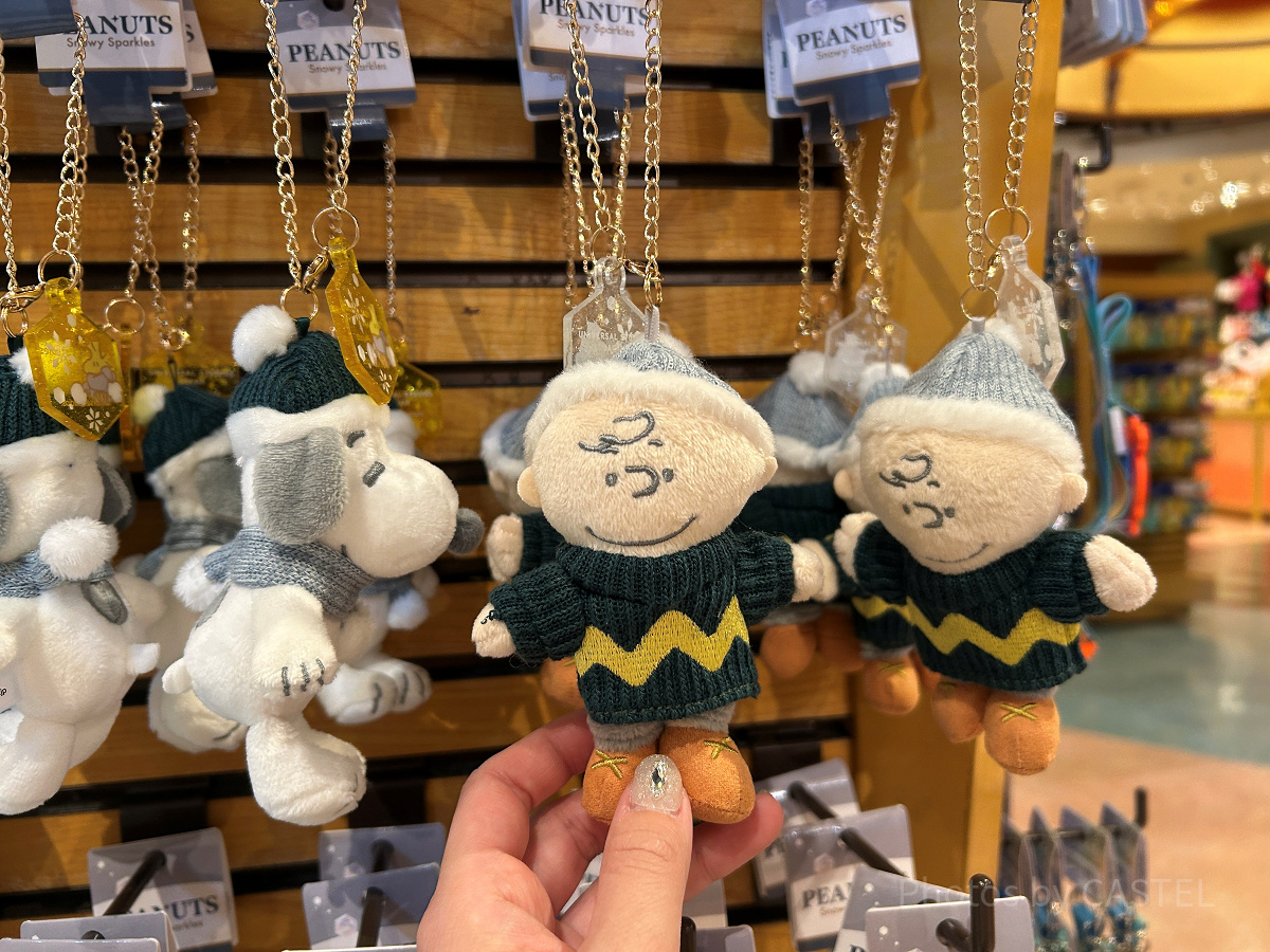 チャーリーブラウンマスコットキーチェーン