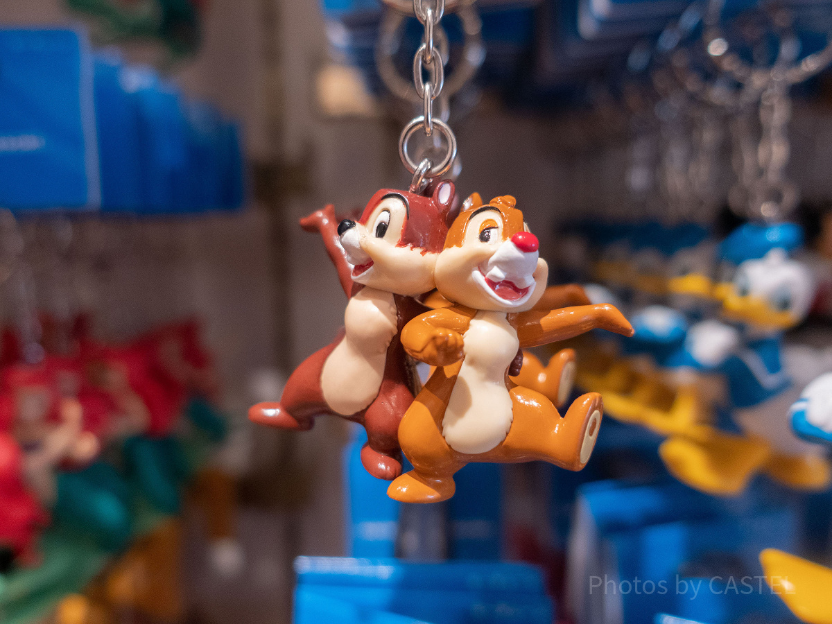 チップとデールフィギュアキーホルダー| キャステル | CASTEL