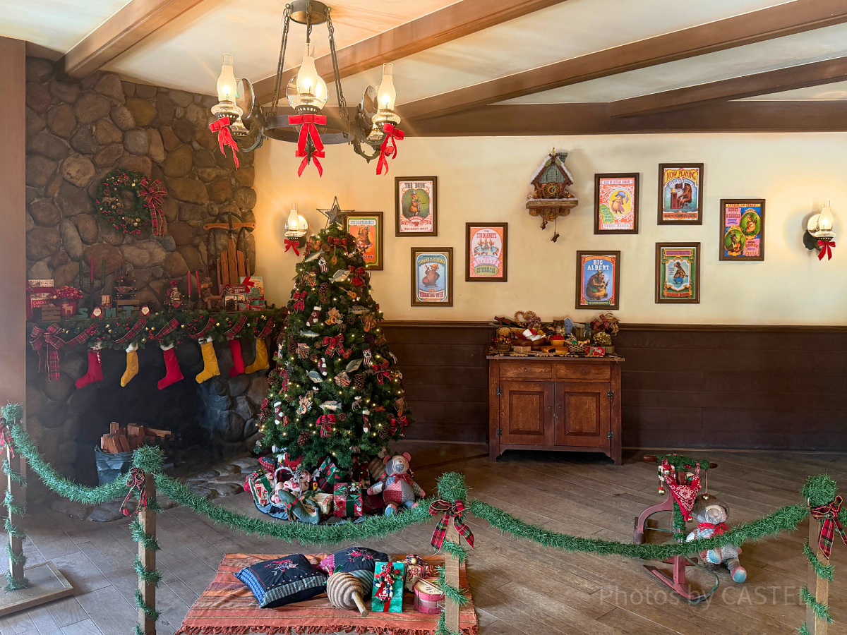 クリスマスらしいデコレーション