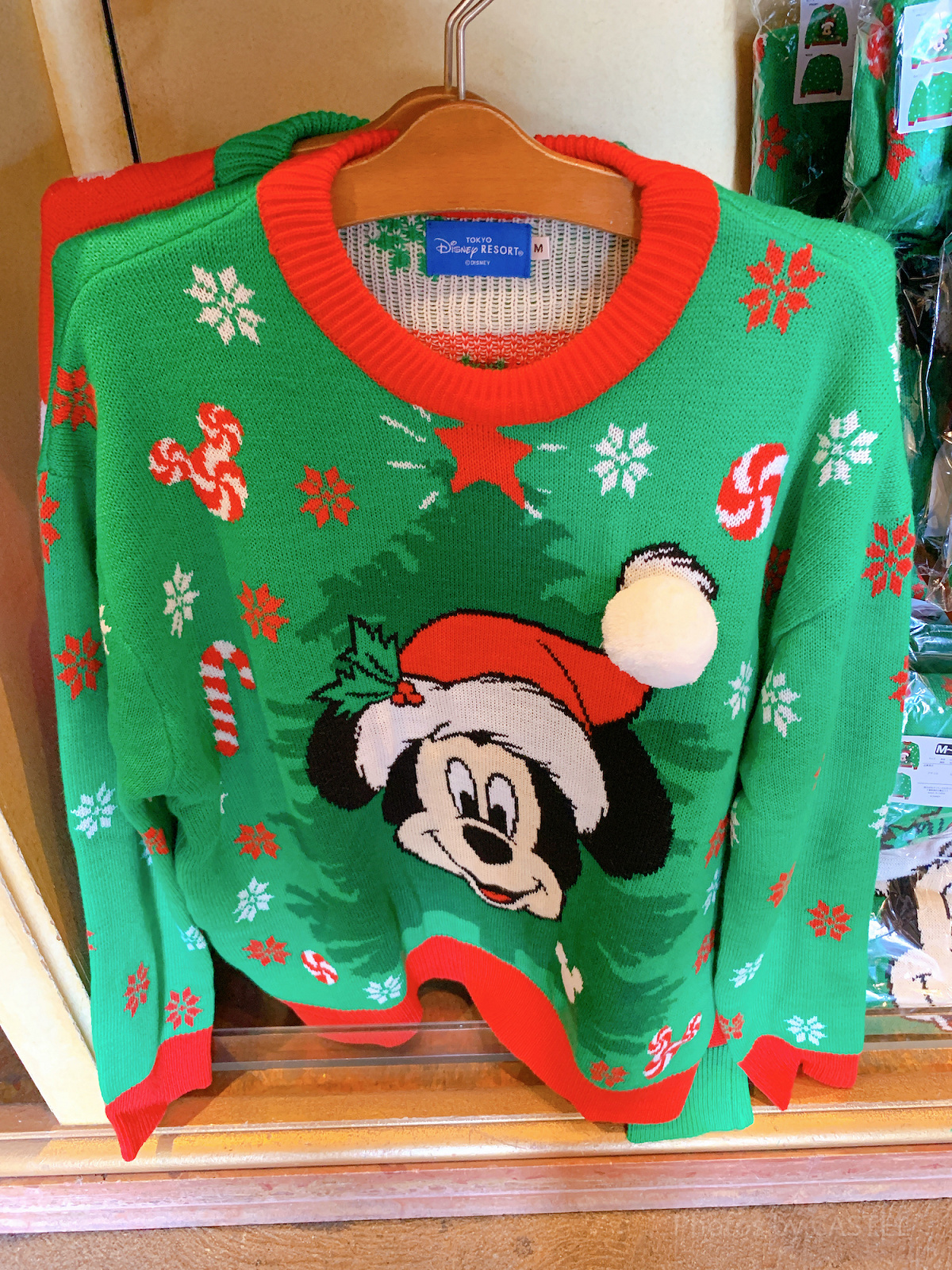 クリスマス限定ディズニーセーター （ミッキー）| キャステル | CASTEL 