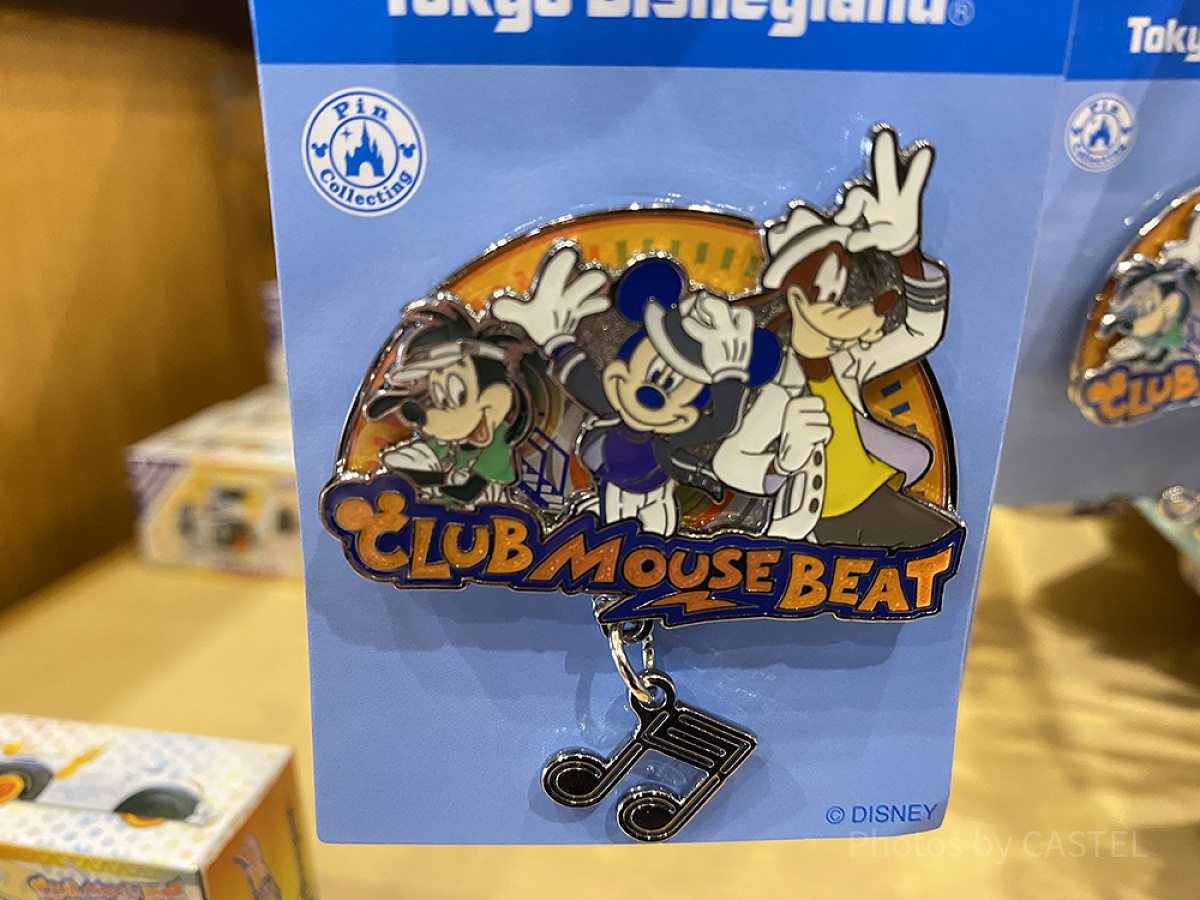 クラブマウスビートピンバッジ| キャステル | CASTEL ディズニー情報