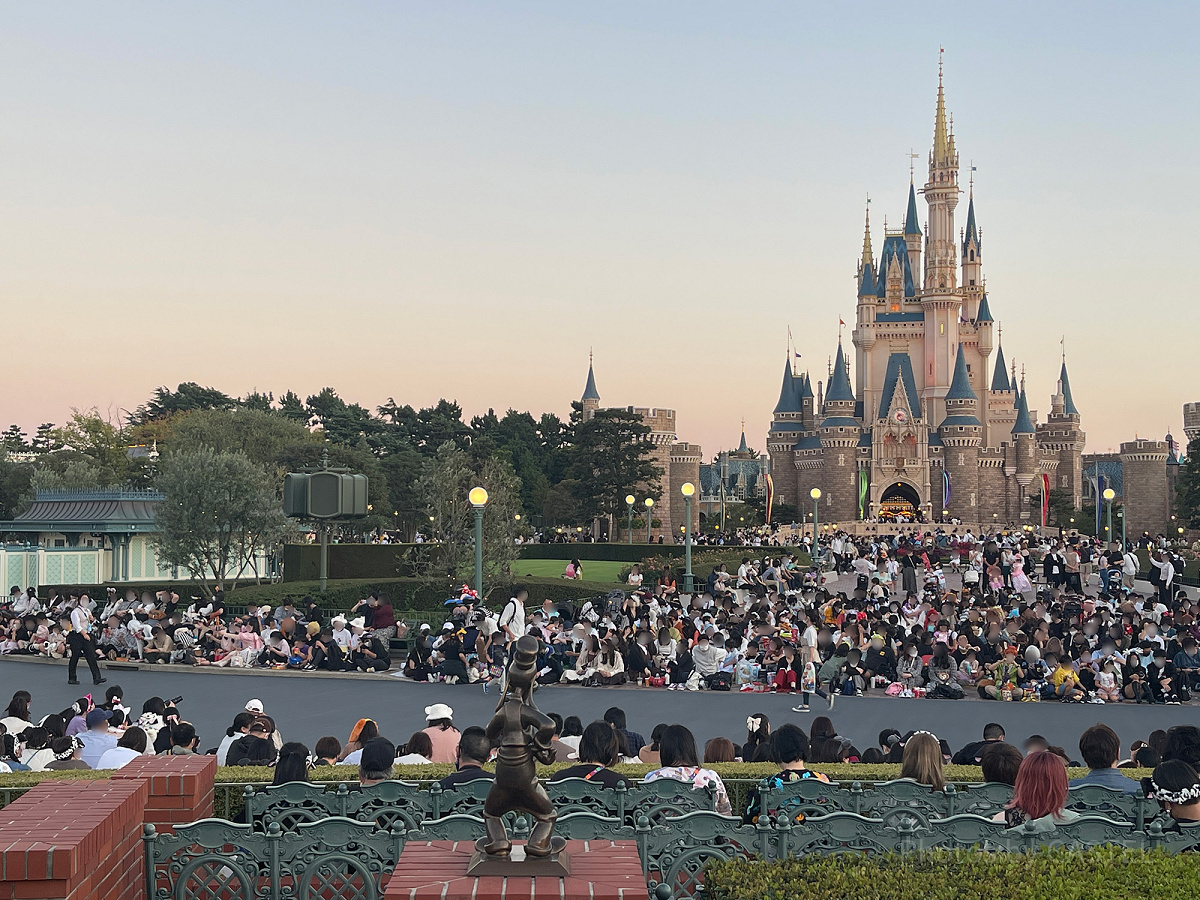 2022年10月のディズニーランドの混雑状況