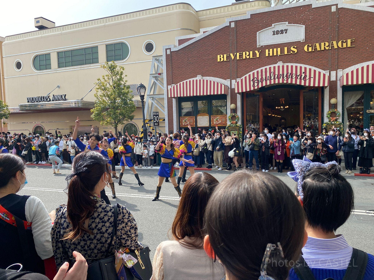 USJ3月の混雑状況／NO LIMIT!パレード