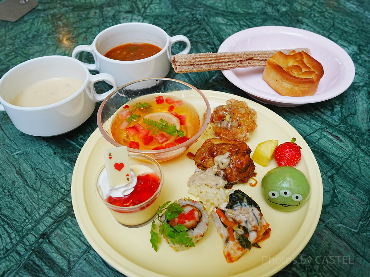 クリスタルパレス・レストランの料理