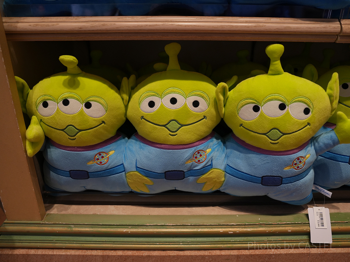 クッション（リトルグリーンメン）| キャステル | CASTEL ディズニー情報