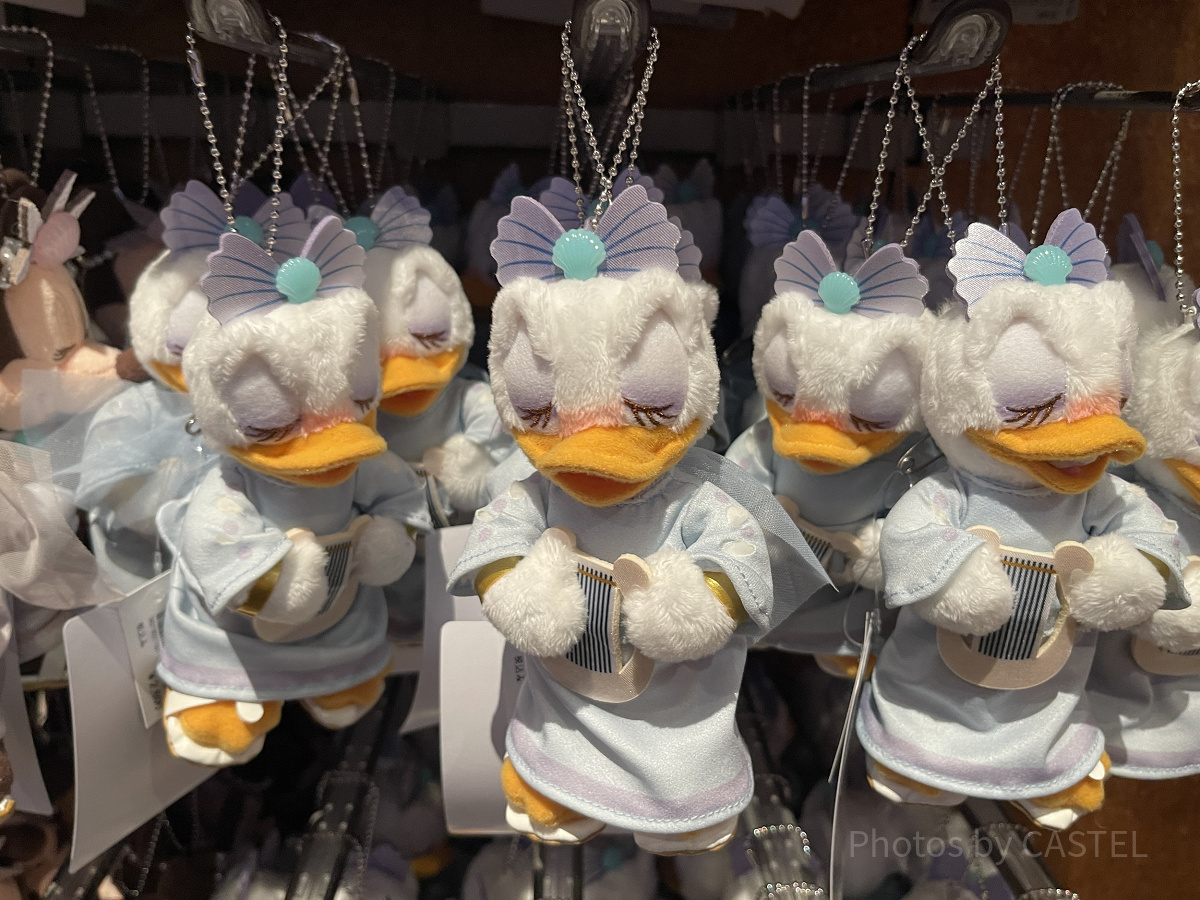 デイジーぬいぐるみバッジ(ディズニーシー24周年グッズ)