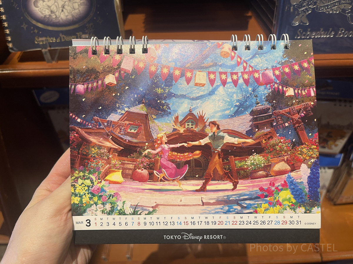 卓上カレンダー（東京ディズニーリゾート）