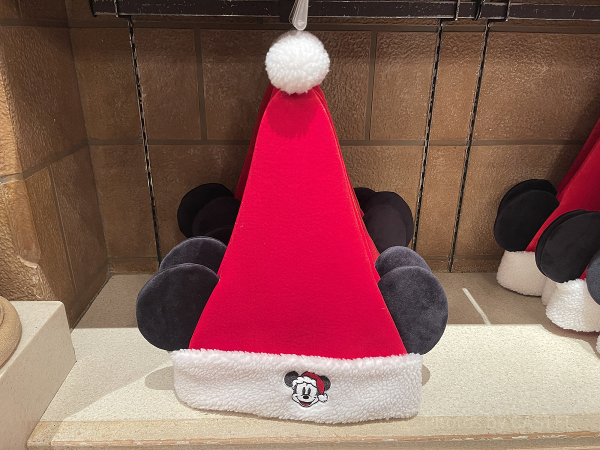 ディズニークリスマスグッズ2023：ファンキャップ 2023年11月07日(火