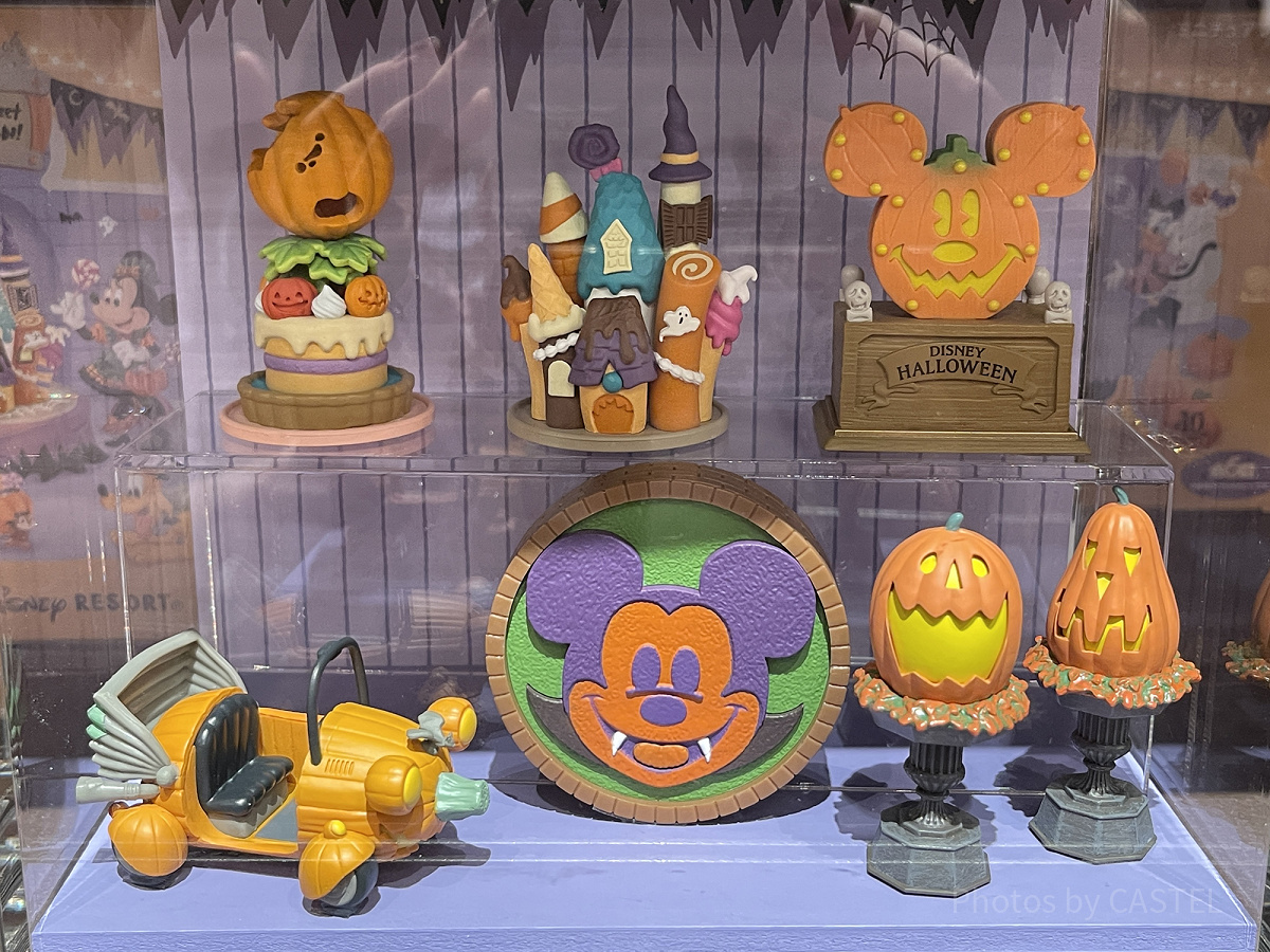 ディズニーハロウィングッズ2023：ミニチュアフィギュアコレクション
