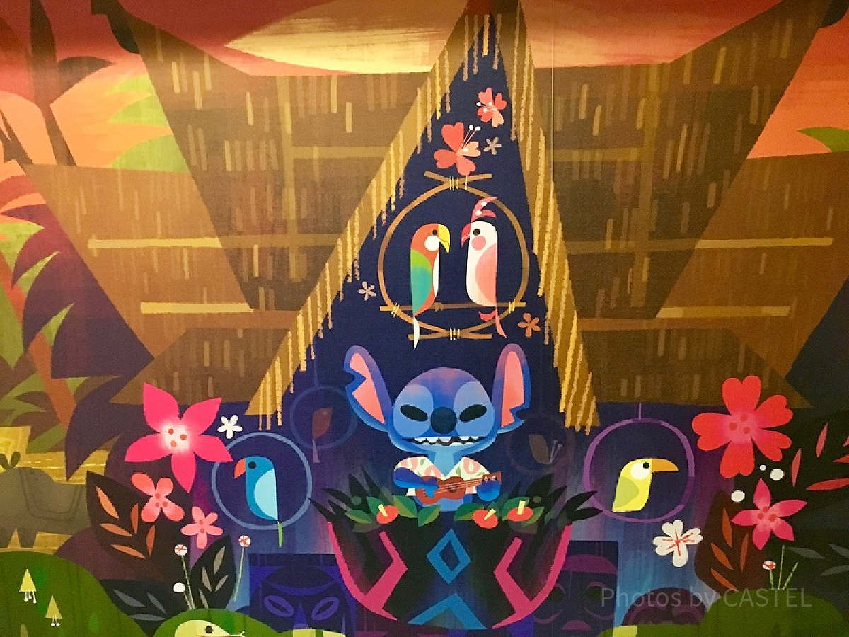 ディズニーホテルのスティッチ| キャステル | CASTEL ディズニー情報