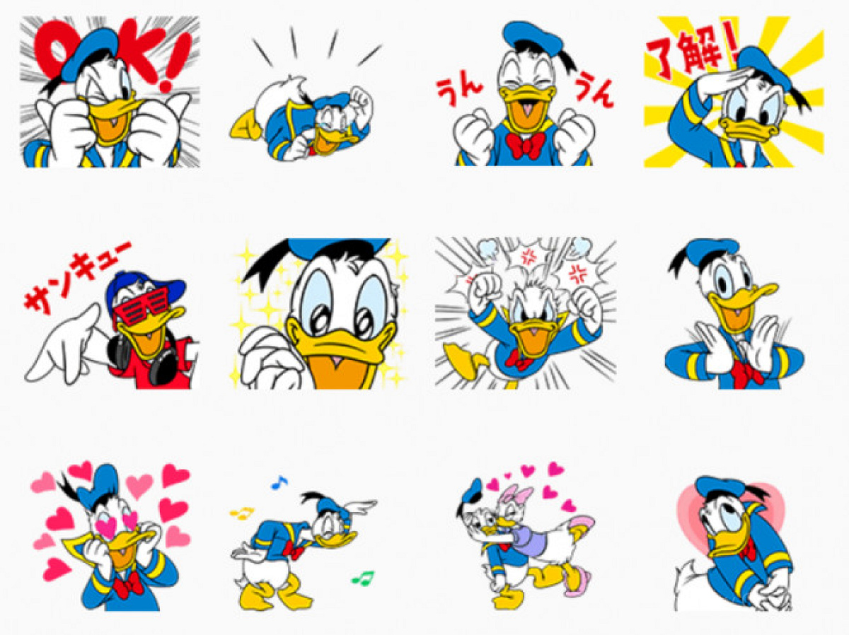 ディズニーLINEスタンプ| キャステル | CASTEL ディズニー情報