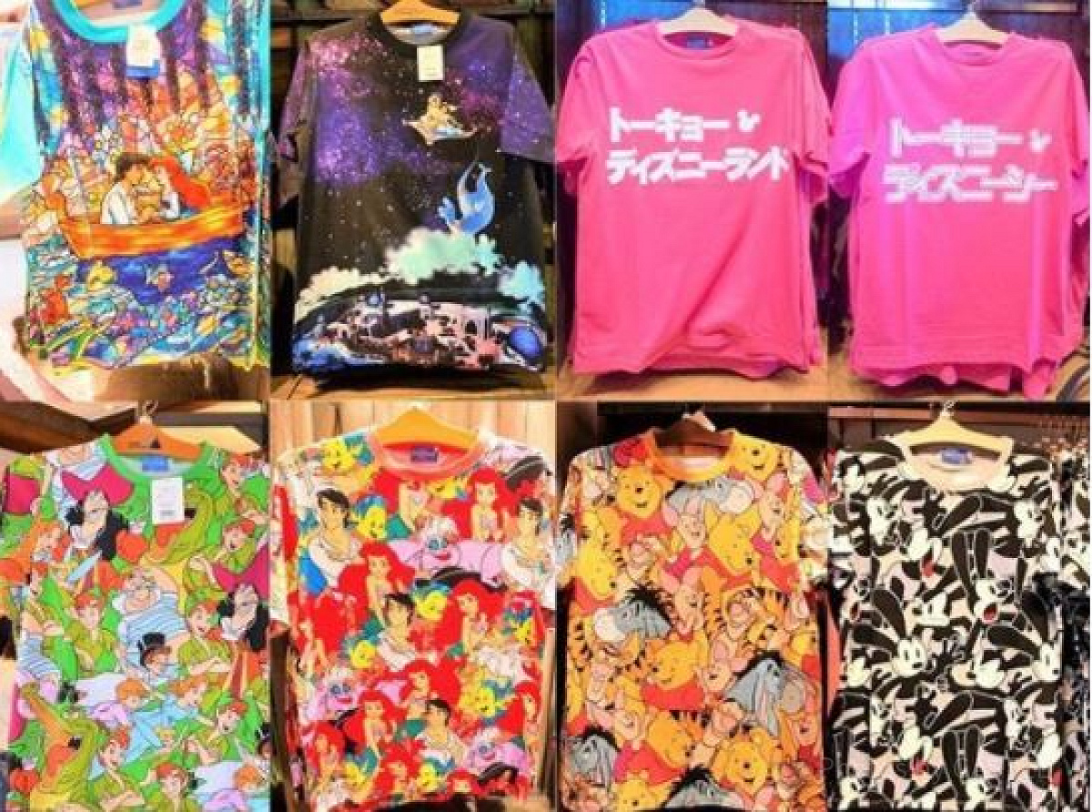 ディズニーTシャツコーデ