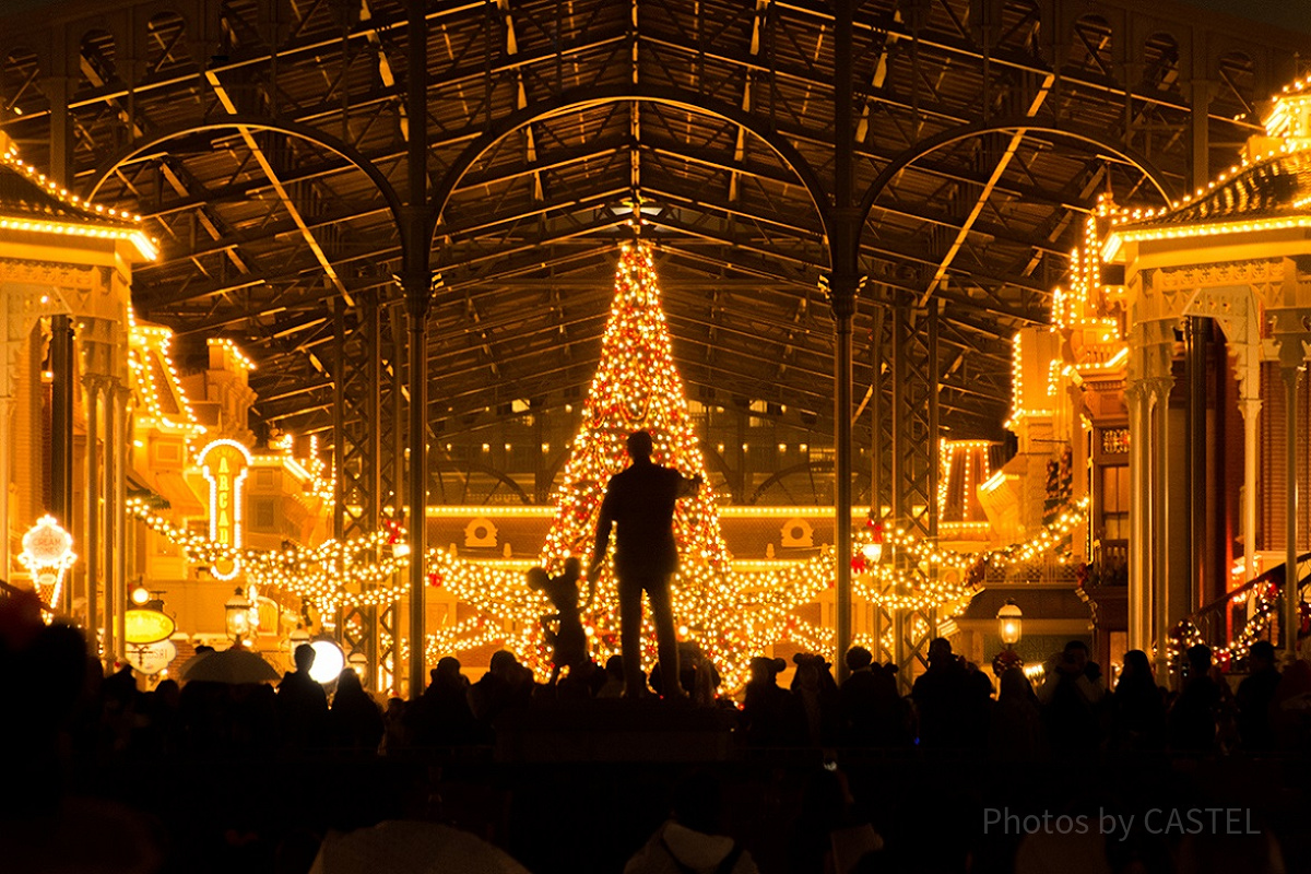 ディズニーランド　クリスマスデコレーション（2014年）