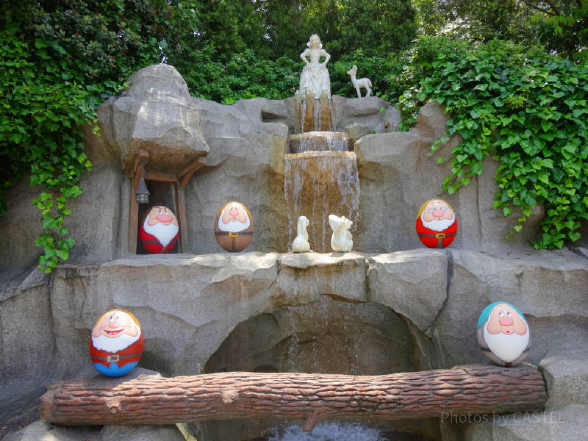 ディズニーランドプロポーズ場所：白雪姫の願いの井戸