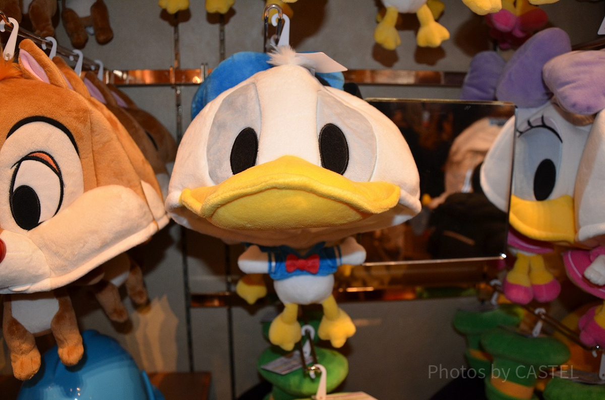 ディズニーストア　ドナルド　ファンキャップ　オーナメント　フィギュア ドナルドファンキャップ| キャステル | CASTEL ディズニー情報