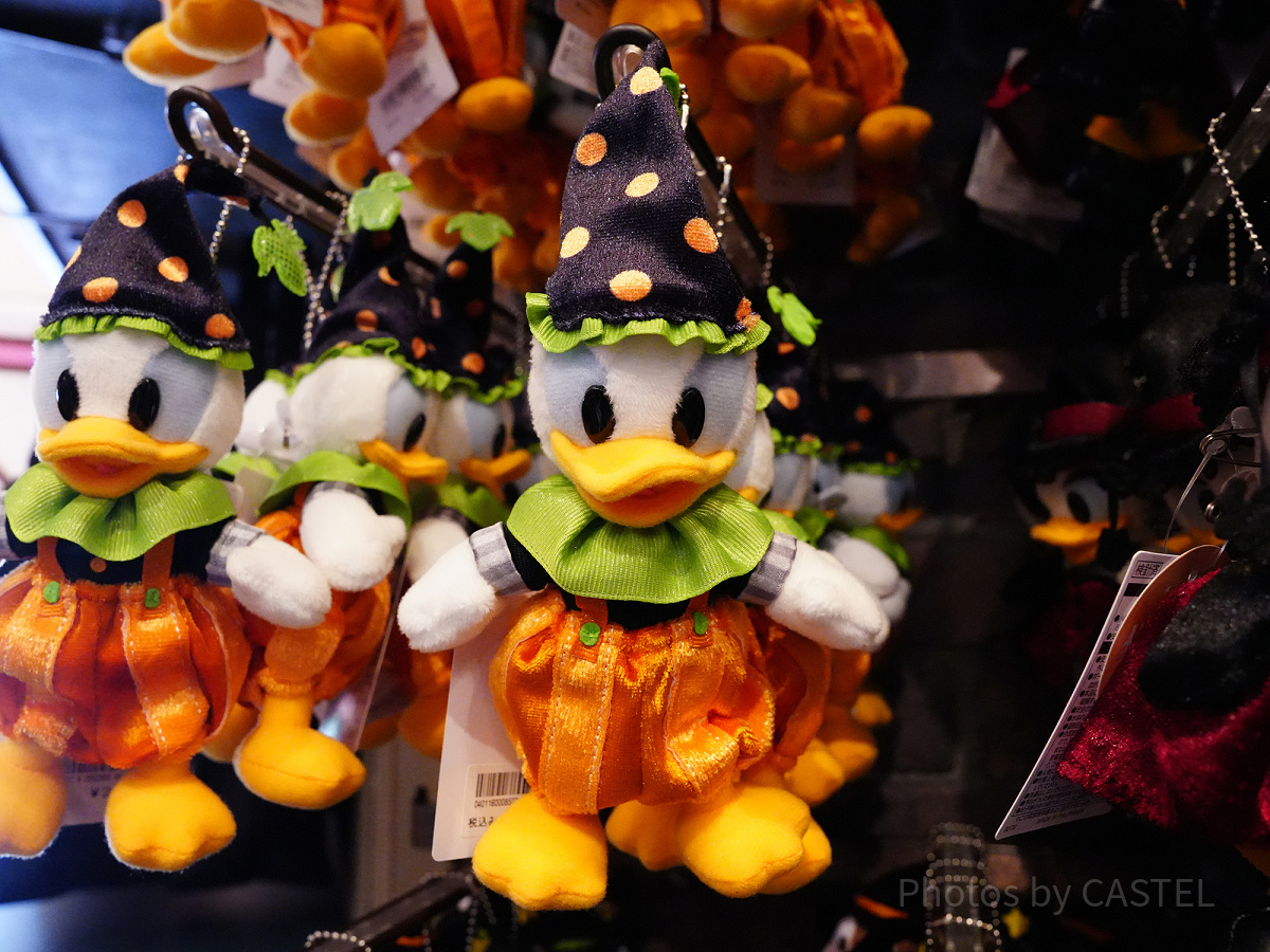ドナルドぬいぐるみバッジ（2022年ディズニーハロウィングッズ