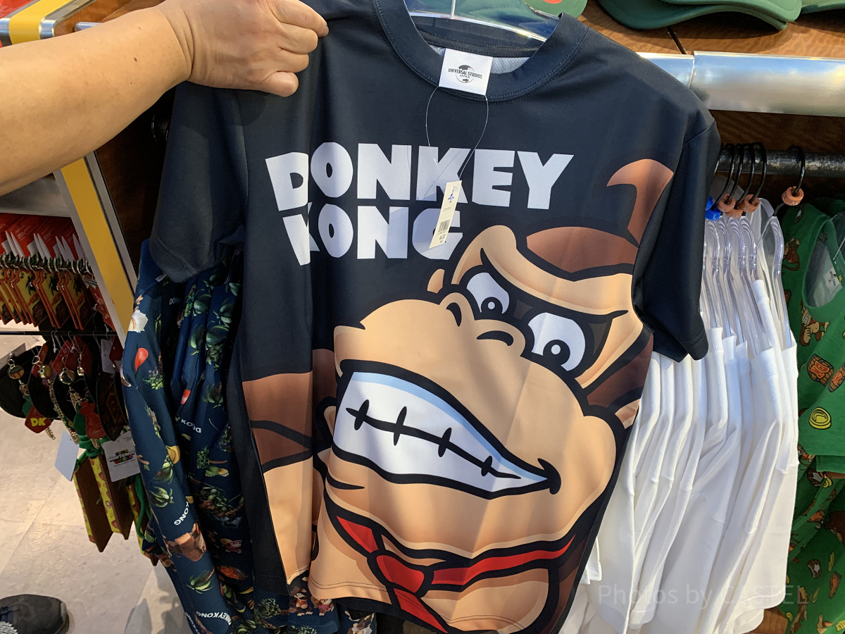 ドンキーコングのメッシュTシャツ