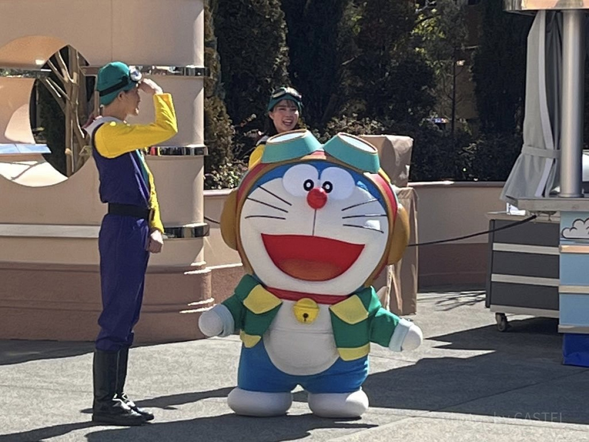 過去のUSJ×ドラえもんコラボでグリーティングできたドラえもん