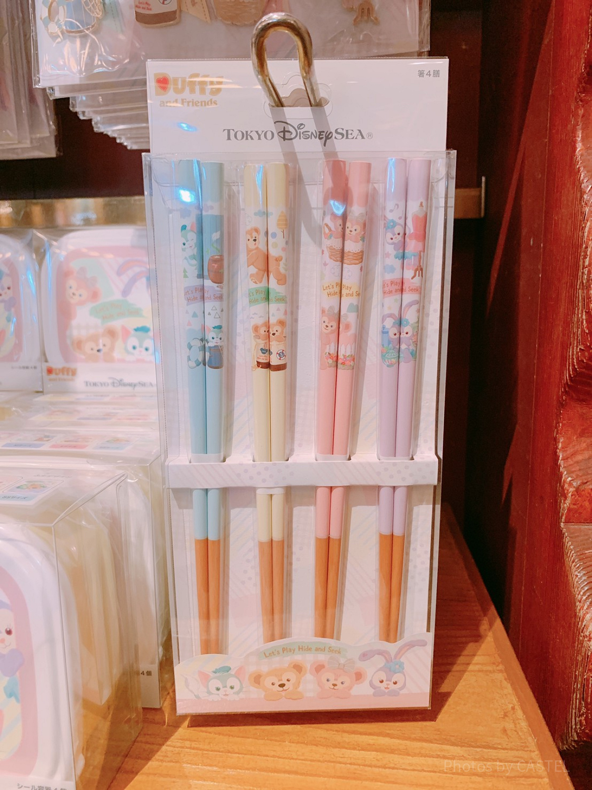 ダッフィー＆フレンズお箸セット| キャステル | CASTEL ディズニー情報