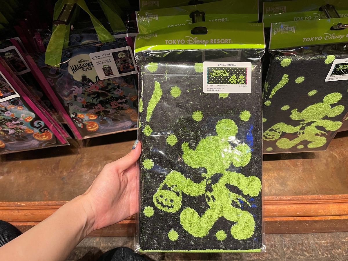 えっぷりさま専用 フェイスタオル ボールペン ディズニーハロウィン 2025 フェイスタオル(ディズニーハロウィングッズ2025)| キャステル